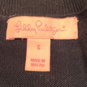 Lilly Pulitzer’s V-neck Blue cotton Sweater
